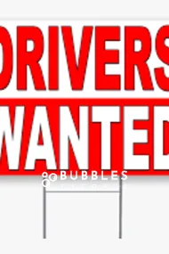 Drivers wanted,  year old escort